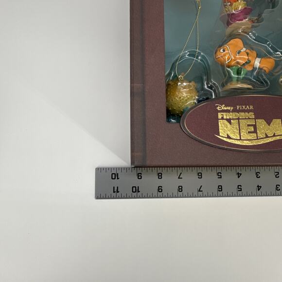 Disney Pixar Finding Nemo Storybook Ornament Set Complete 6pc set RARE RETIRED - Picture 11 of 12